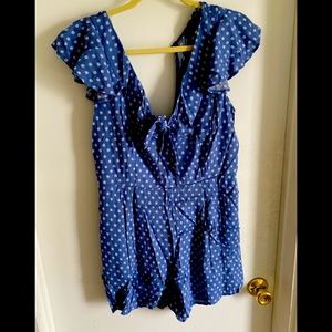 Ruffle romper *never worn*
